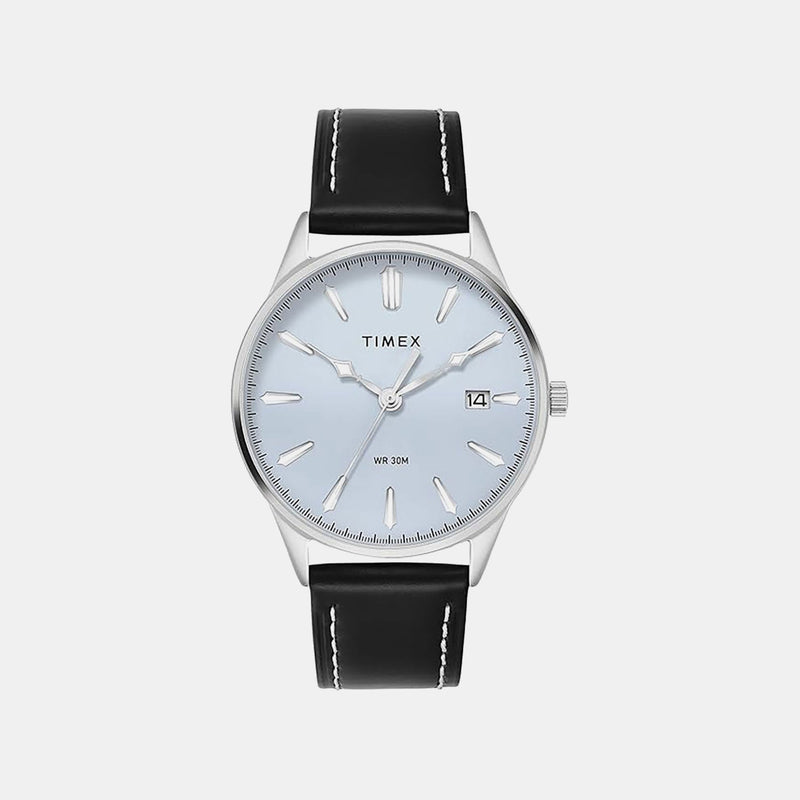 Timex Trendline Men Quartz Dial Analog Leather Watch Twtg12600