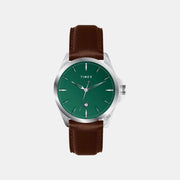 Timex Trendline Men Quartz Dial Analog Leather Watch Twtg12700