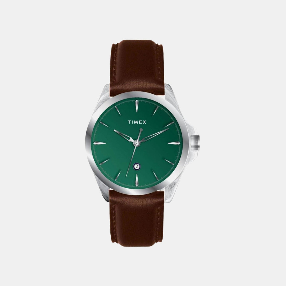 Timex Trendline Men Quartz Dial Analog Leather Watch Twtg12700