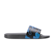 Valentino Rubber Slider Blue Camo