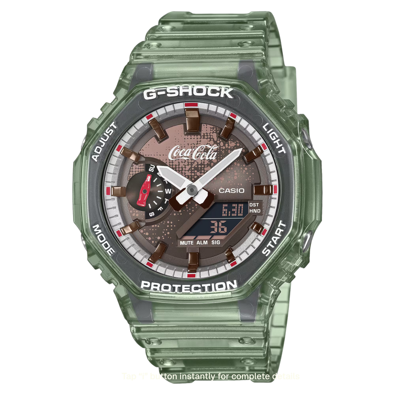 Casio x Coca Cola G-Shock Analog Digital 2100 Series GA-2100CC-3A