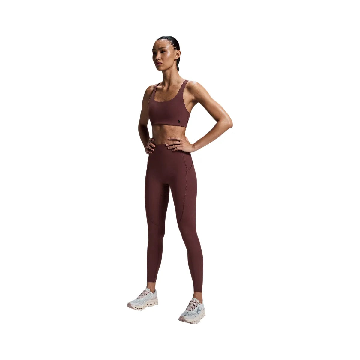 On Movement Tights Long Mulberry