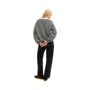 Coach Coach Striped Sweater Black-Cream