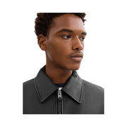 Coach Leather Jacket Black