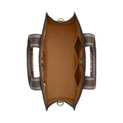 Coach Smith Tote Bag Pebbled Leather-Gold-Dark Stone