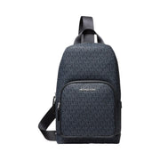 Michael Kors Cooper Logo Sling Pack Admrl-Plblue