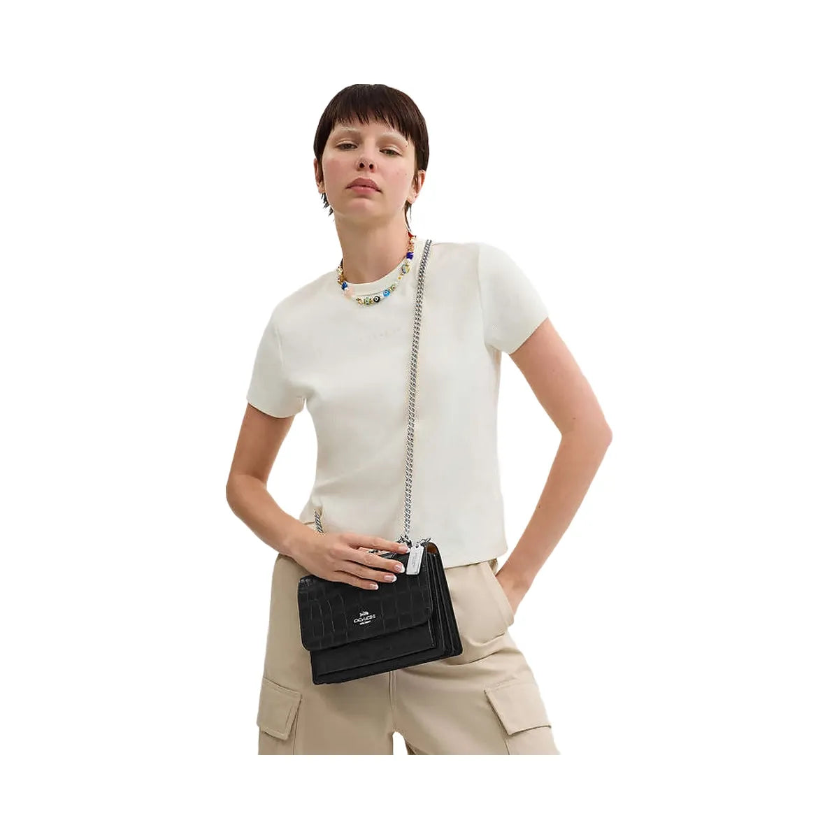Coach Station Tote Bag In Signature Canvas Signature Canvas-Gold-Tan-Black