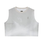 On Pace Tank Glacier White