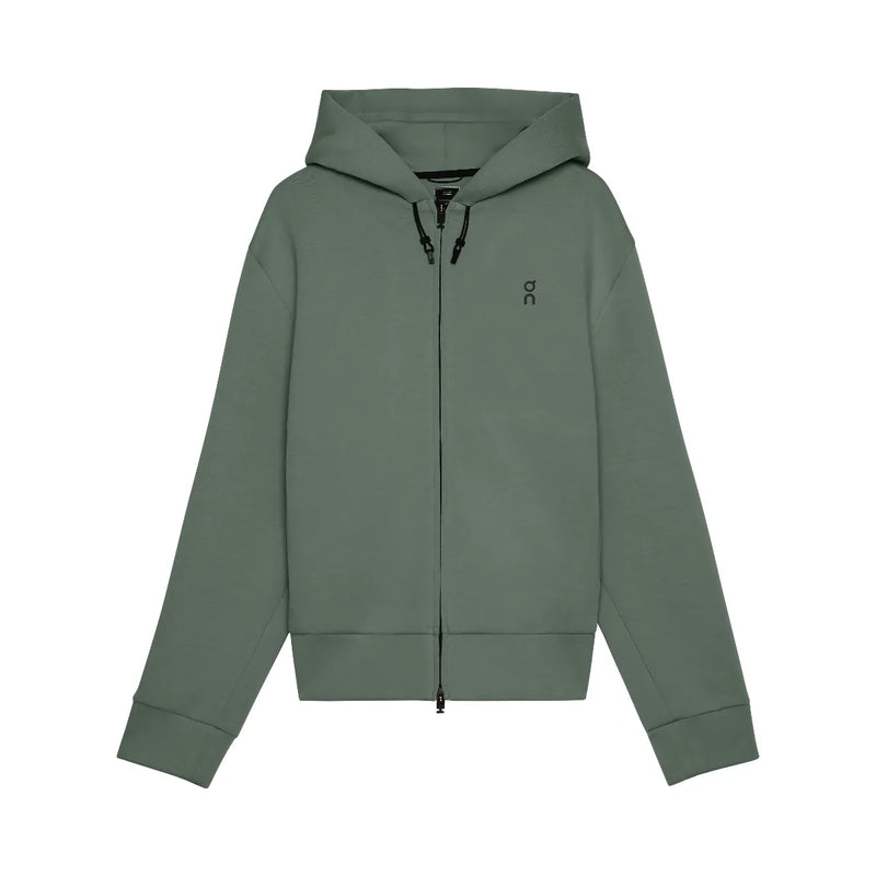 On Focus Tech Zip Hoodie Olive