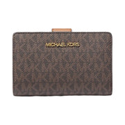 Michael Kors Medium Signature Logo Wallet Brown