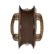 Coach Smith Tote Bag 24 Pebbled Leather-Gold-Dark Stone