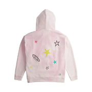 Coach Hoodie With Floated Here To See You Print Light Pink Multi