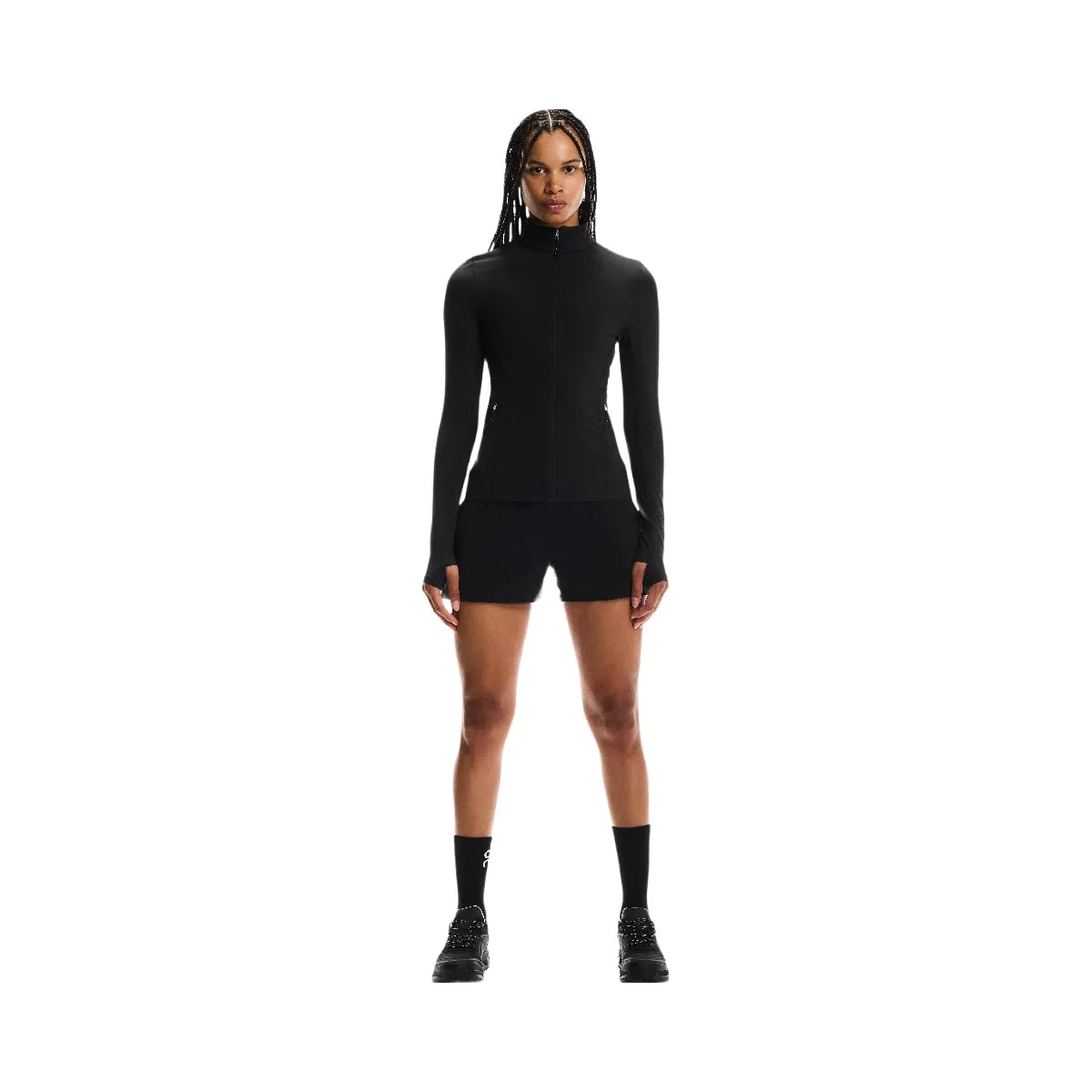On Mesh Shorts Black