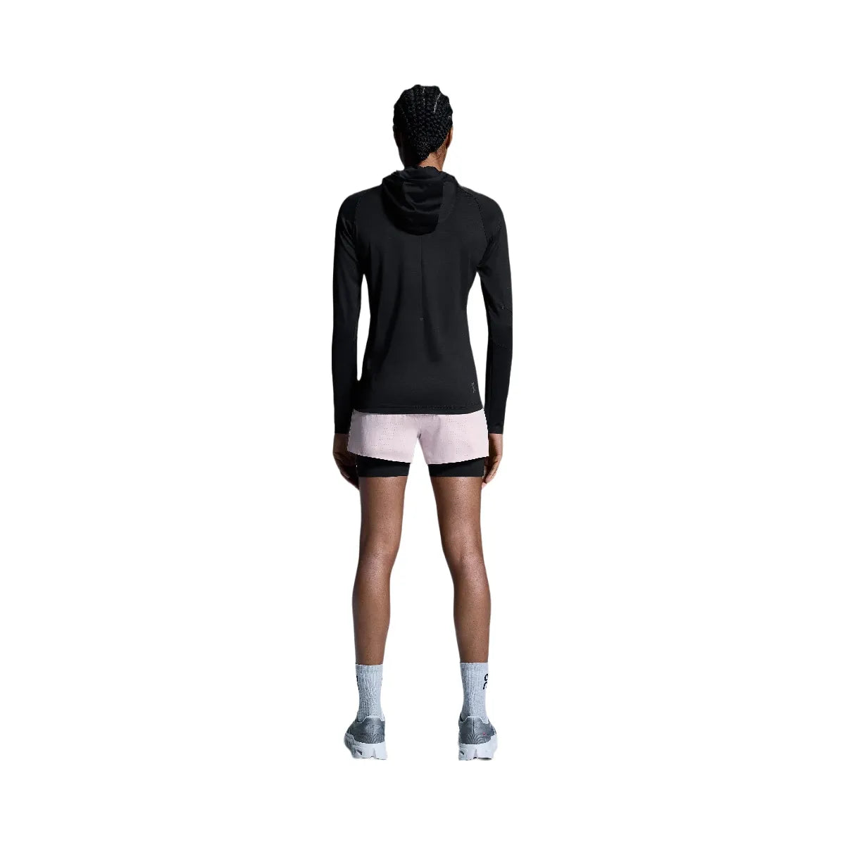 On 3" Performance 2/1 Shorts Mauve Black