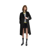 Coach Long Trench Black