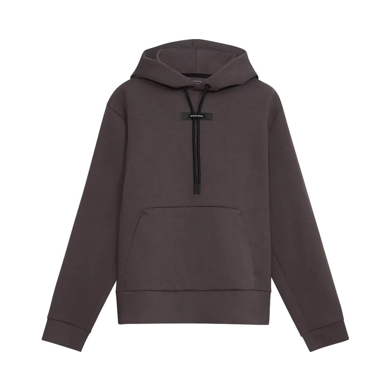 On Focus Tech Hoodie Pebble
