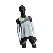 On Race Tights Half Black Limelight
