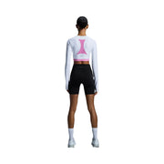 On Train Long Sleeve Crop White