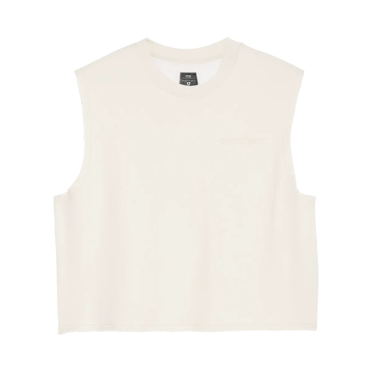 On Open Club Crew Crop White
