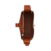 Coach Hadley Mini Crossbody Bag Smooth Leather-Gold-Tan