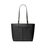 Michael Kors Jet Set Medium Pocket Tote Bag Black