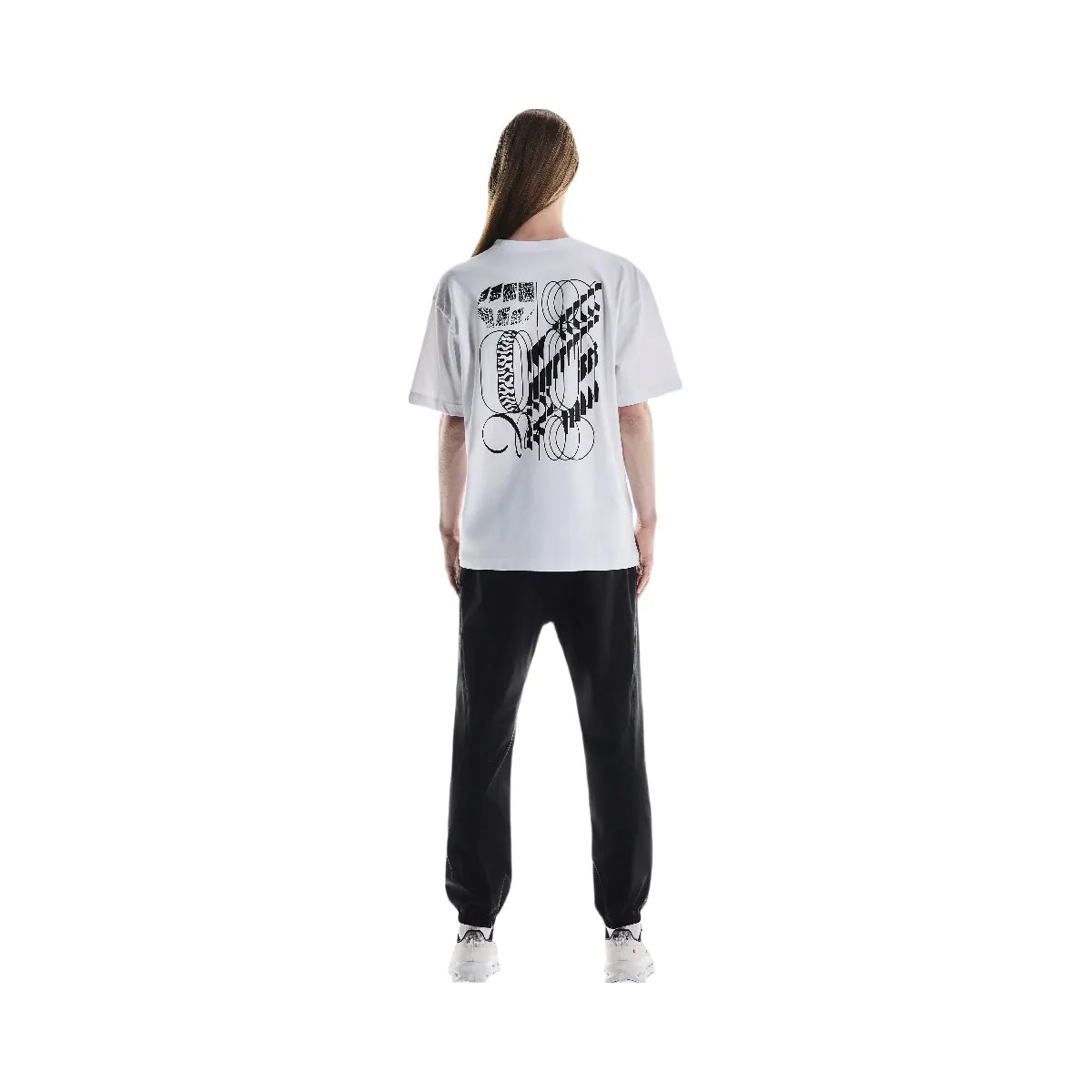 On Club-T Graphic White Black