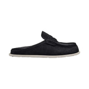 Coach Loafer Mule Suede-Black