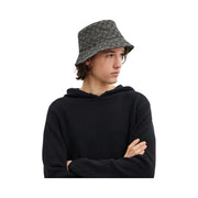 Coach Signature Jacquard Bucket Hat Charcoal
