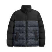 Coach Signature Down Jacket In Recycled Polyester Charcoal Signature