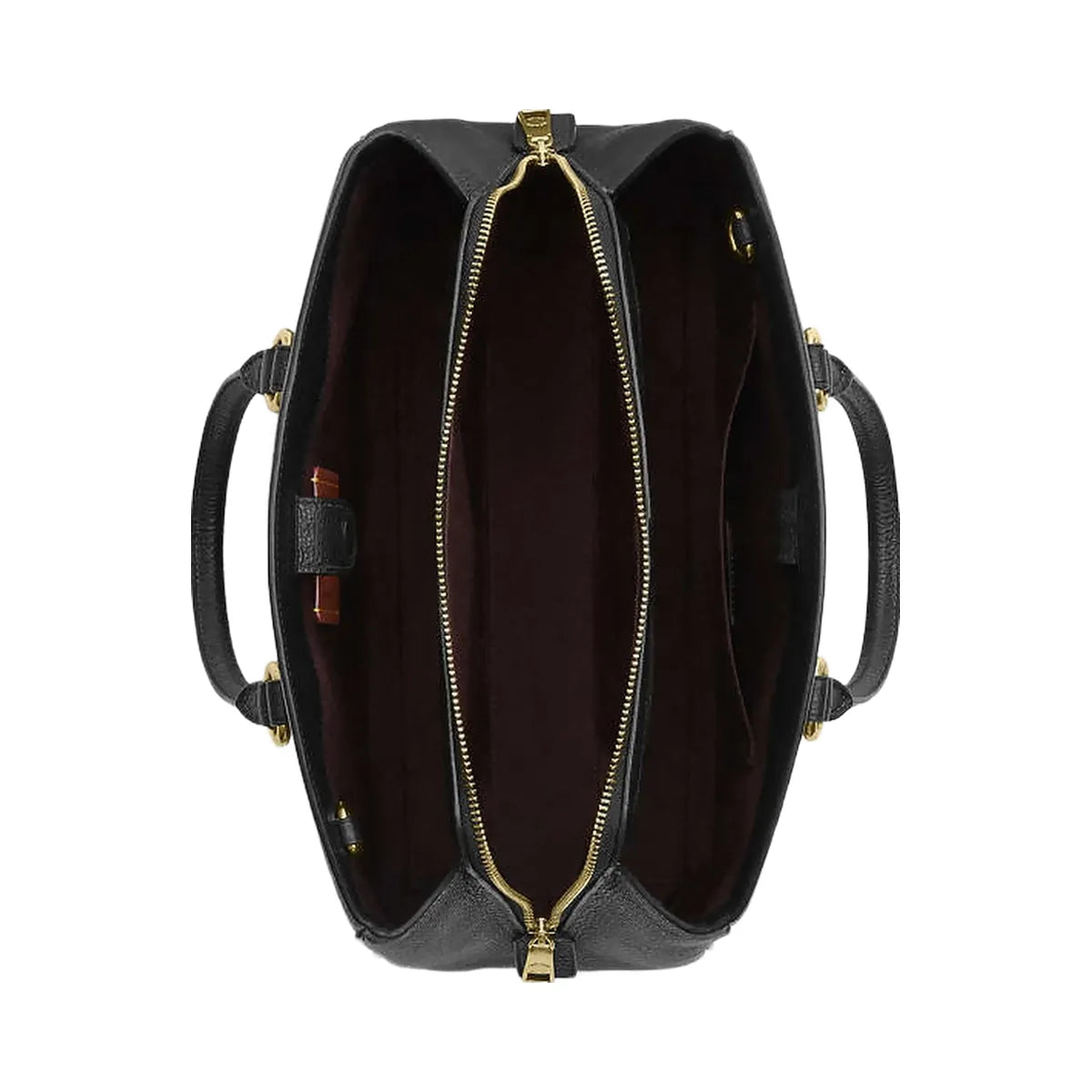 Coach Savannah Carryall Bag Pebbled Leather-Gold-Black