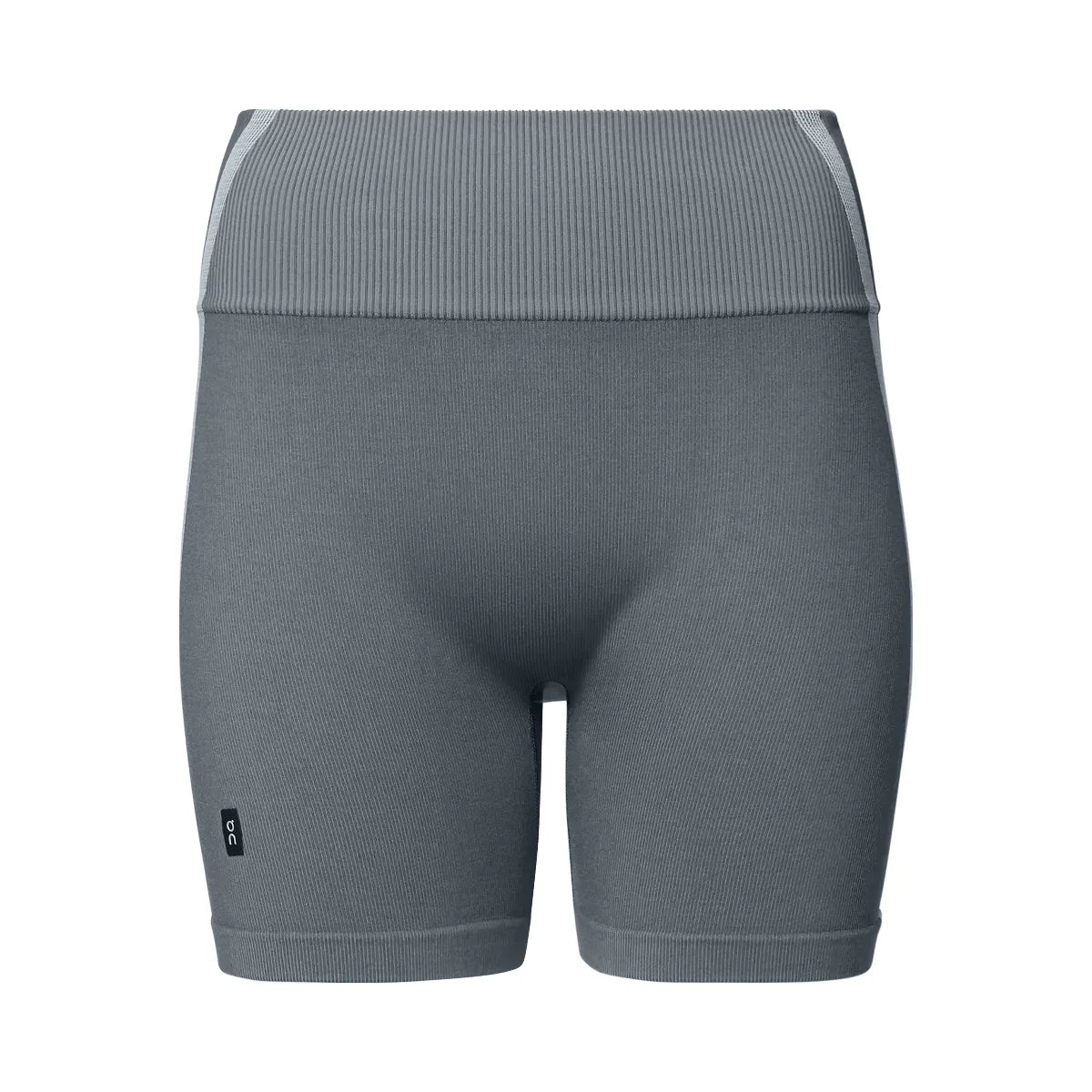 On Studio Knit Shorts Rock Glacier