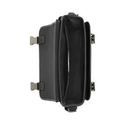 Coach Racer Messenger Bag Smooth Leather-Gunmetal-Black