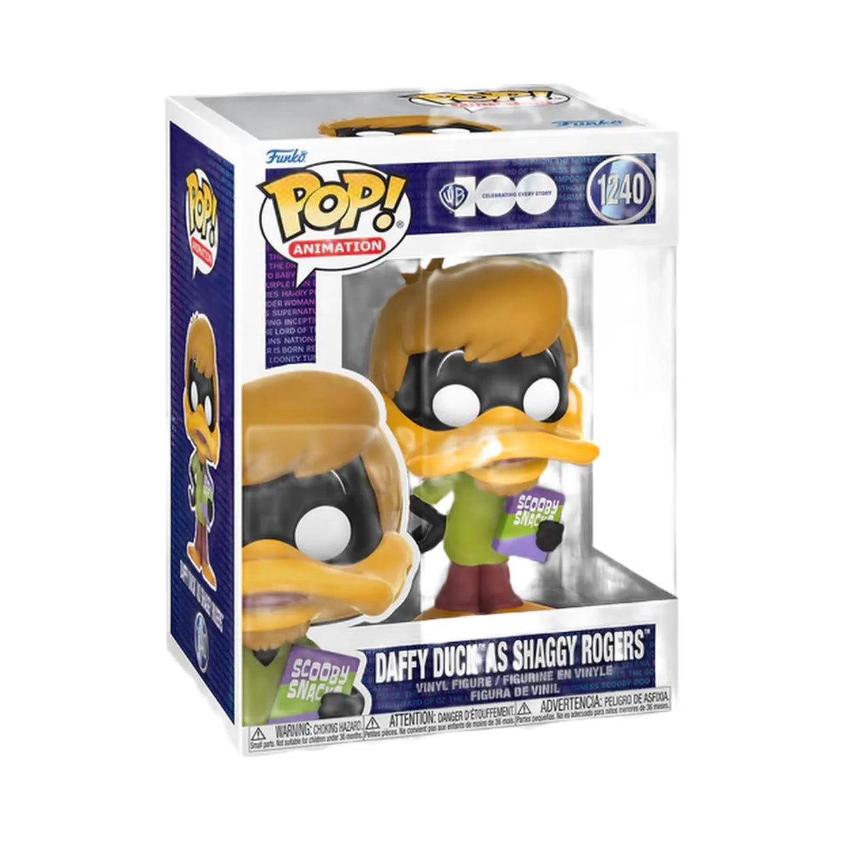 Funko Pop! Looney Tunes x Scooby-Doo Daffy Duck as Shaggy Rogers #1240