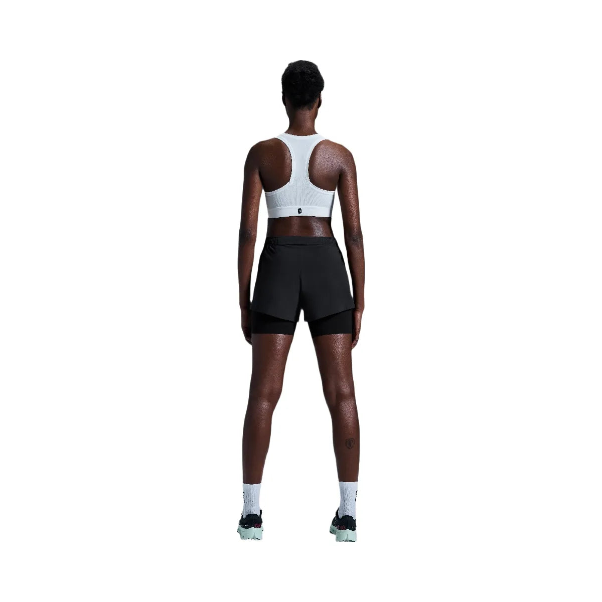 On Pace Bra Undyed-White Black