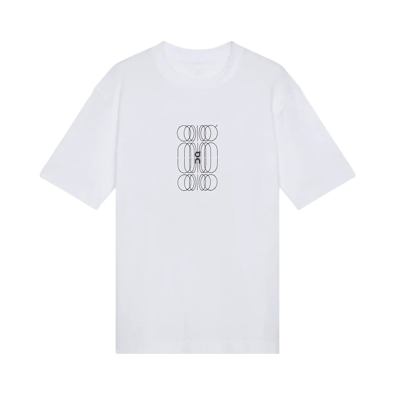 On Club-T Graphic White Black