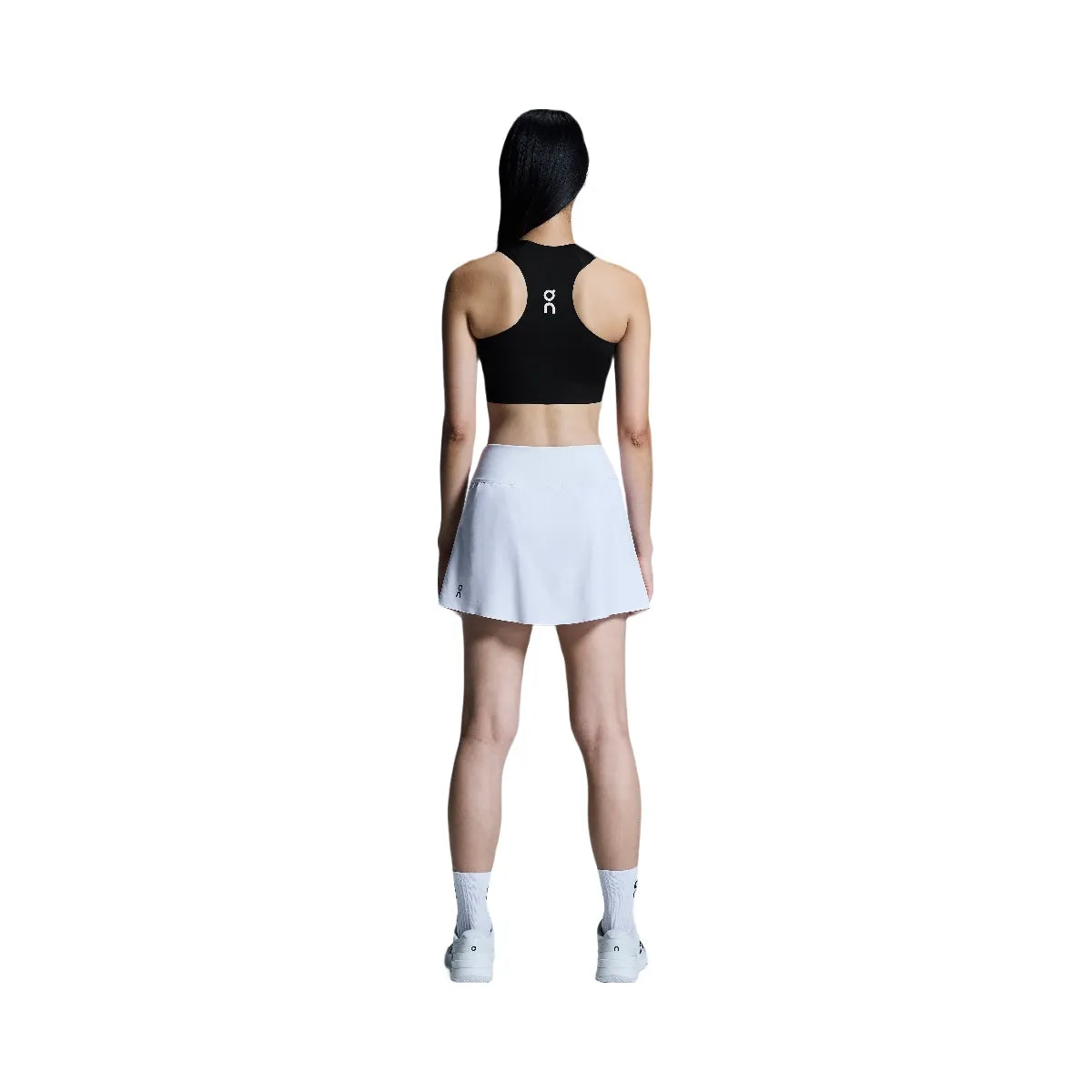 On Court Crop Top Black