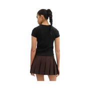 Coach New York Ribbed T-Shirt Black