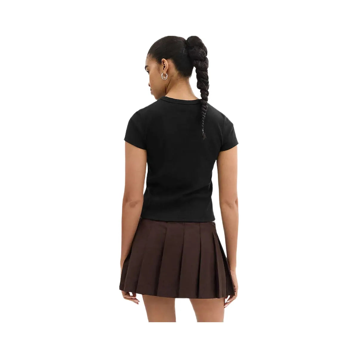 Coach New York Ribbed T-Shirt Black