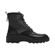 Coach Connor Boot In Signature Canvas Black