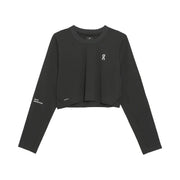 On Active Long-T Crop Black