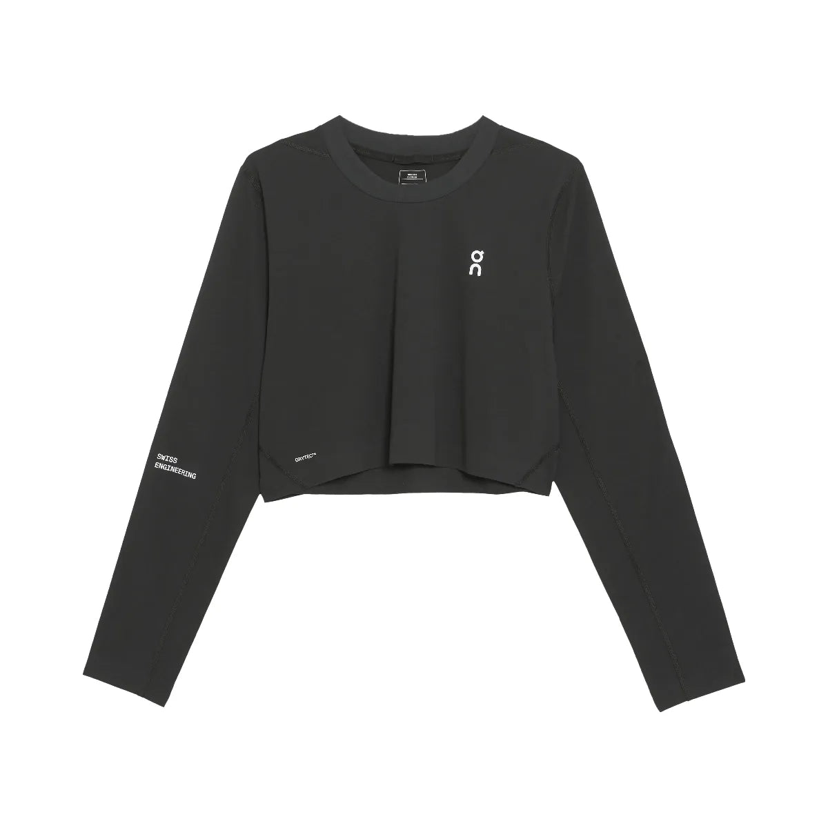 On Active Long-T Crop Black