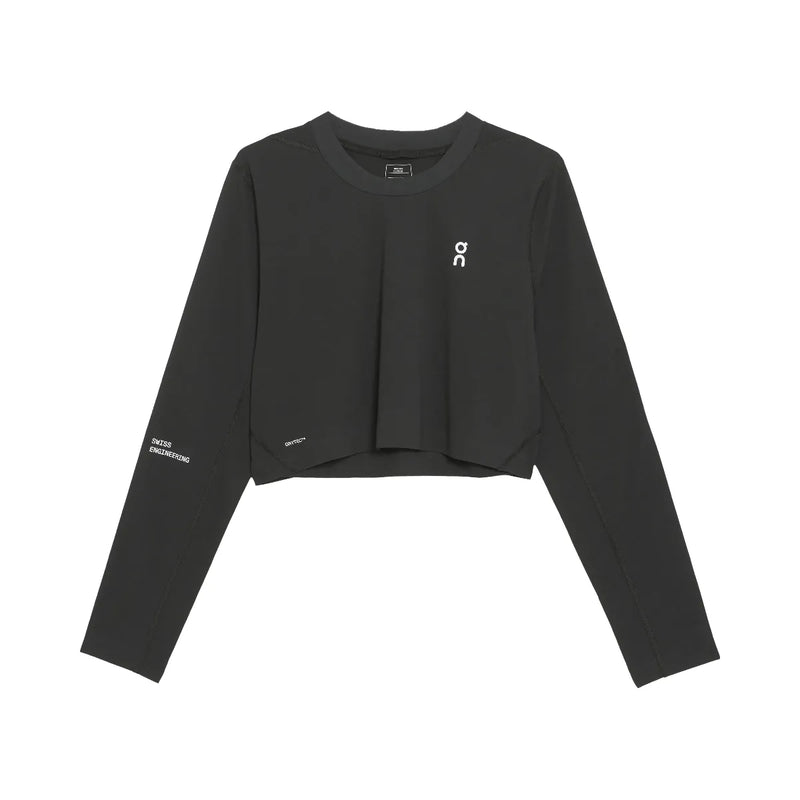 On Active Long-T Crop Black