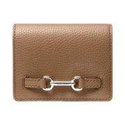 Michael Kors Carson Small Pebbled Leather Wallet Driftwood