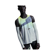 On Race Singlet Limelight Glacier