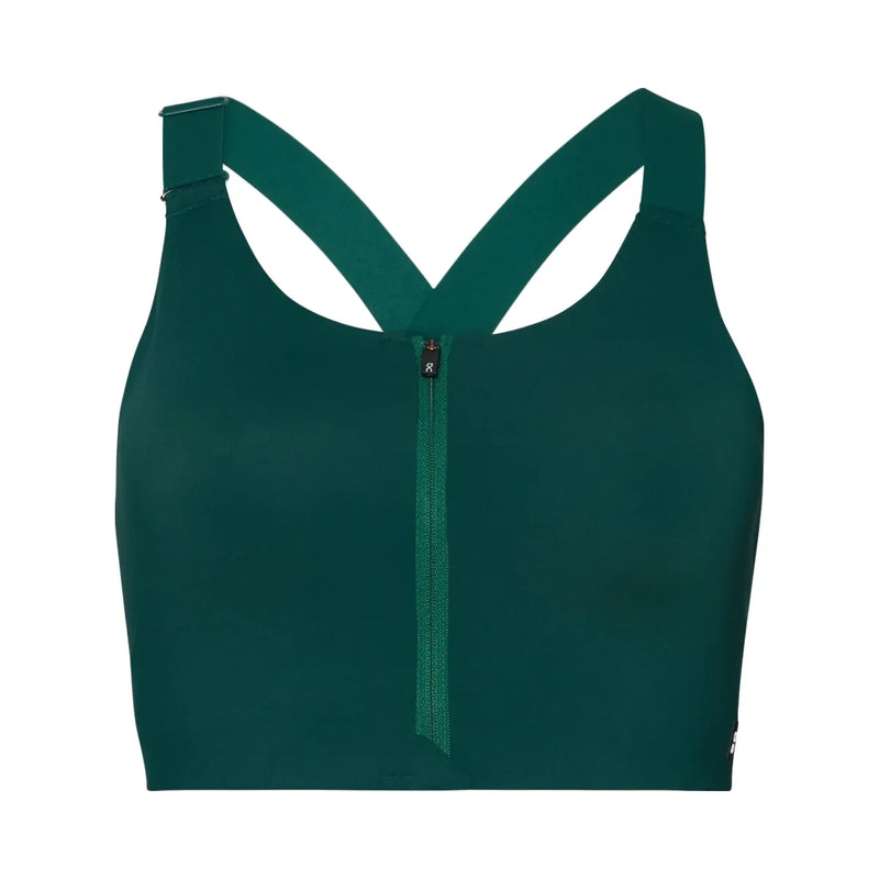 On Endurance Bra Zip Spirulina