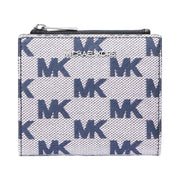 Michael Kors Cooper Logo Jacquard Wallet Navy