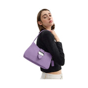 Coach Eliza Shoulder Bag Denim-Silver-Iris