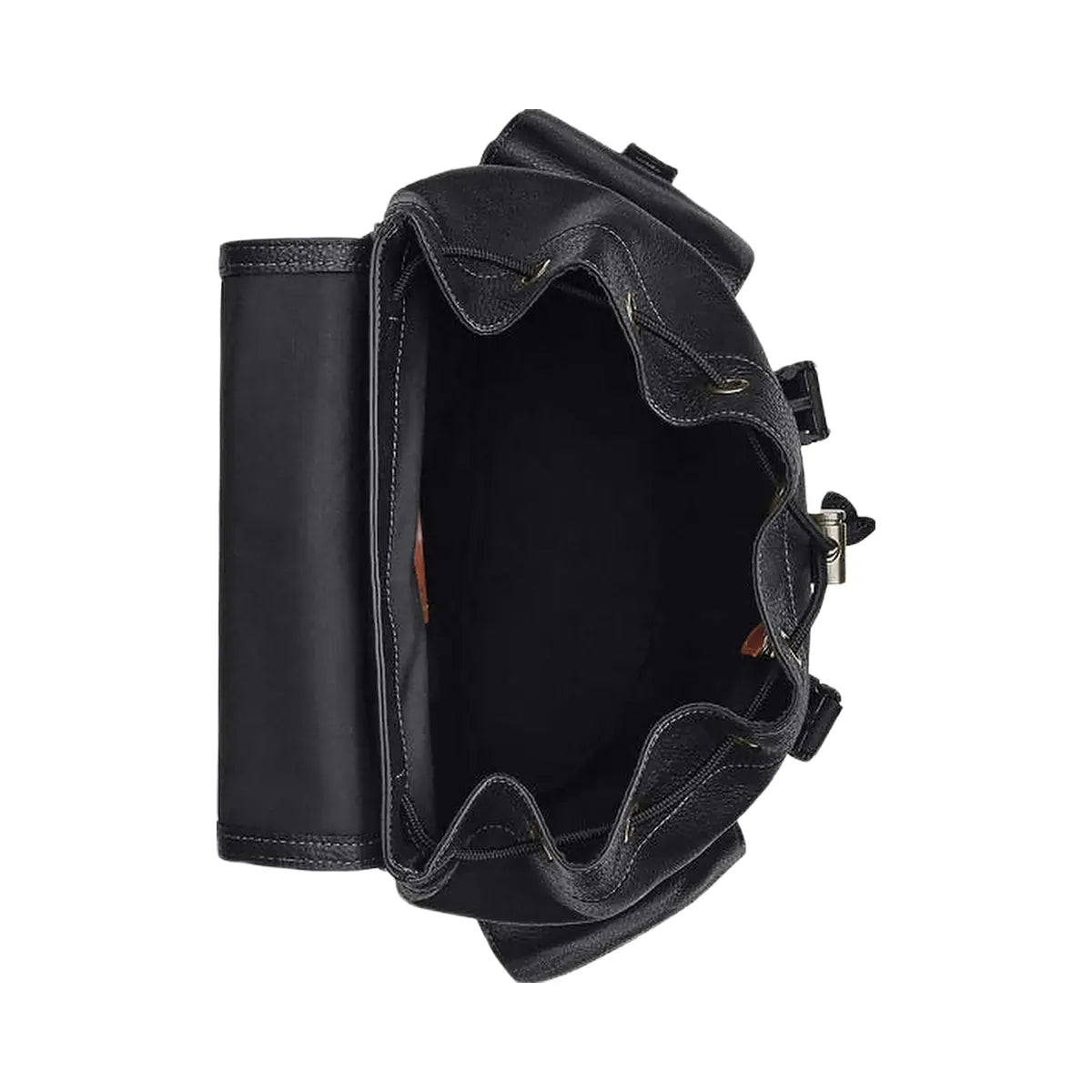Coach Clark Backpack Pebbled Leather-Gunmetal-Black