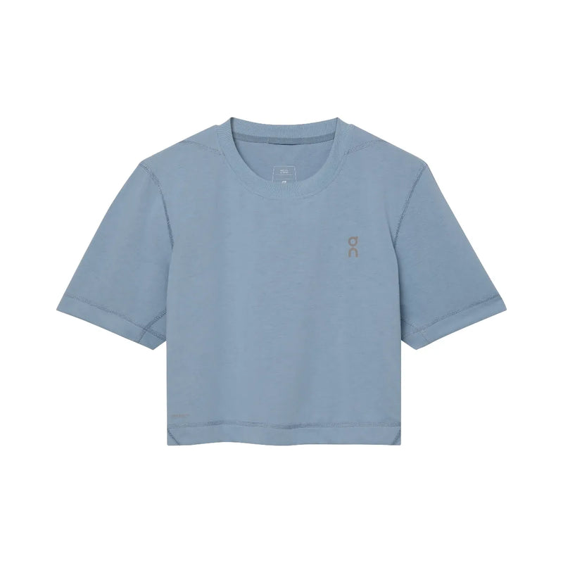 On Train-T Crop Chambray