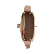 Coach Hadley Mini Crossbody Bag With Signature Canvas Im-Dark Natural Multi